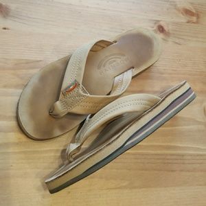 Rainbow Double Layer Sandals